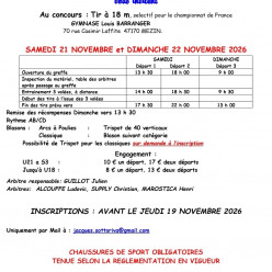 CONCOURS Salle Mézin 2026