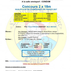 Concours Salle CONDOM 2026