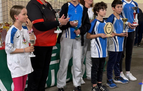 Première compétition tir à 18 m à Aiguillon 